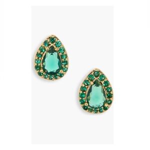NWT Kate Spade Teardrop Pave Stud Earrings